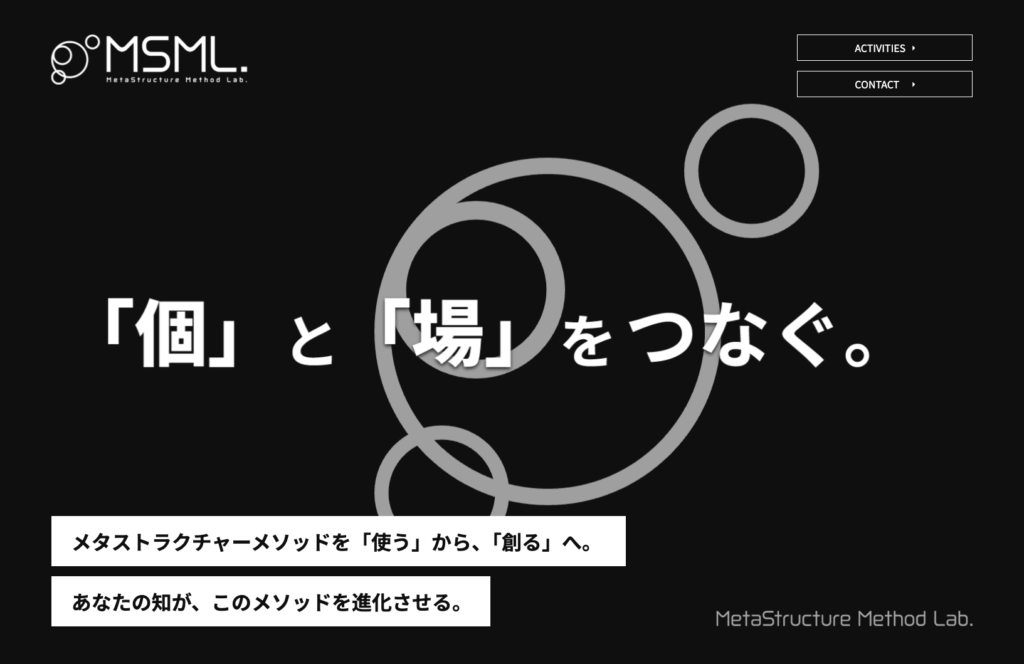 MSML MetaStructure Method Lab
